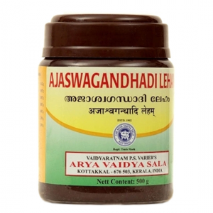 купить Аджасвагандхади Лехам Арья Вадья Сала (Ajaswagandhadi Leham Arya Vaidya Sala), 1 упаковка по 500 грамм