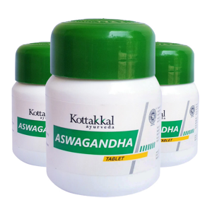 купить Ашваганда Арья Вадья Сала (Aswagandha Arya Vaidya Sala), 3 упаковки по 60 таблеток